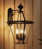 RYE 27 SOLID BRASS EXTERIOR WALL LIGHT IP43. BRASS OR BLACK